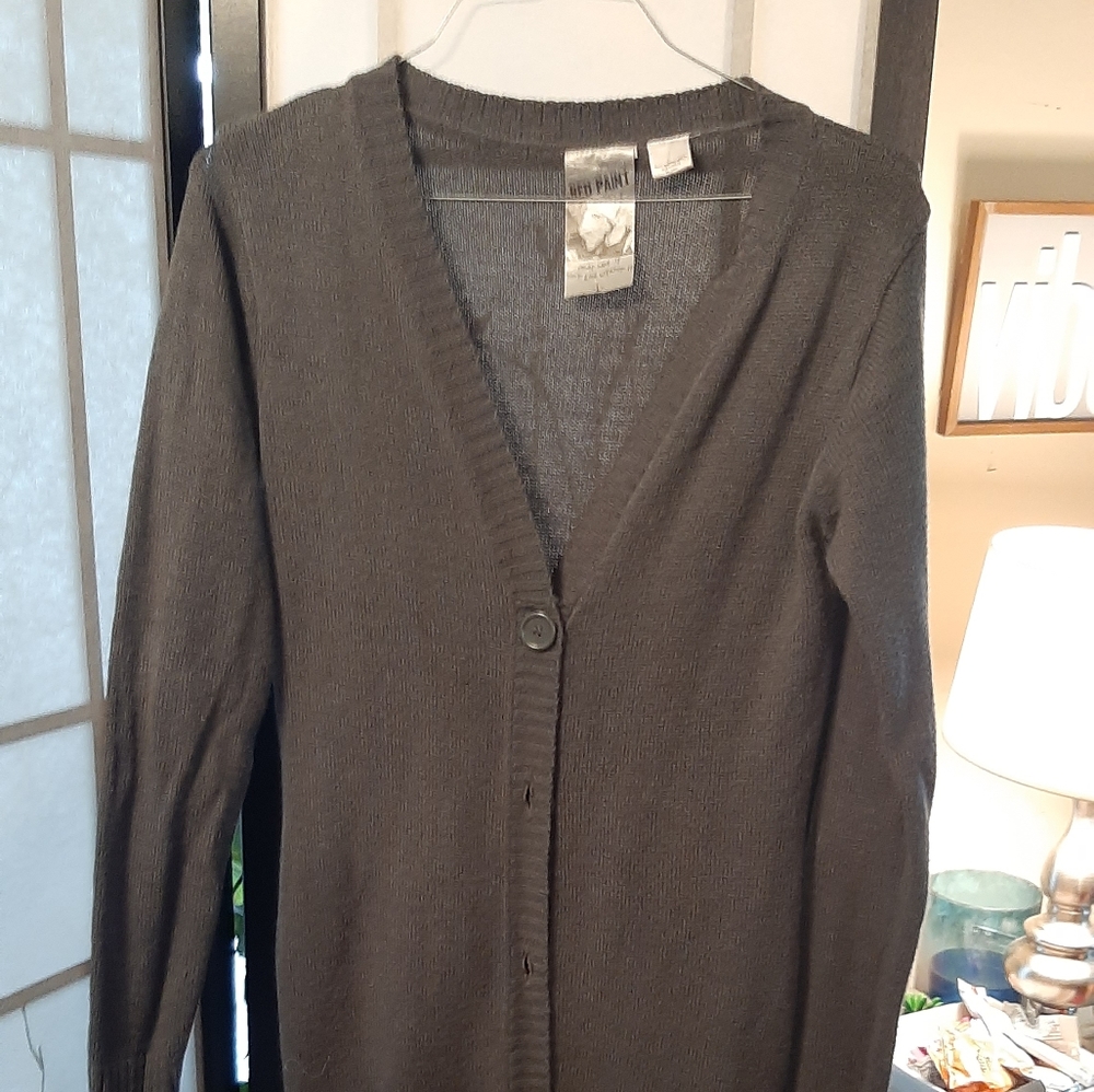 Long sweater grey- long comes to back of calfs